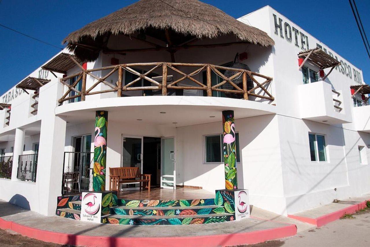 Hotel Tabasco Rio Рио-Лагартос Экстерьер фото