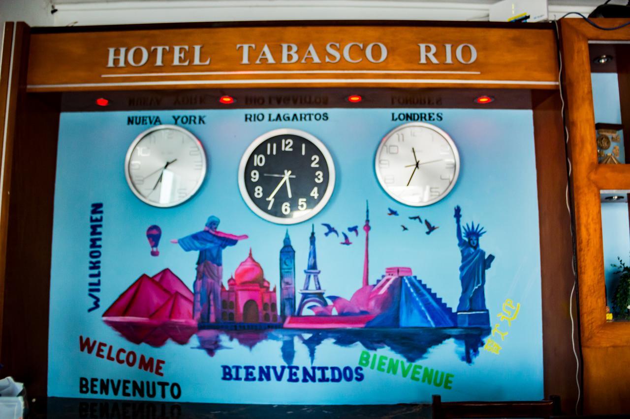 Hotel Tabasco Rio Рио-Лагартос Экстерьер фото