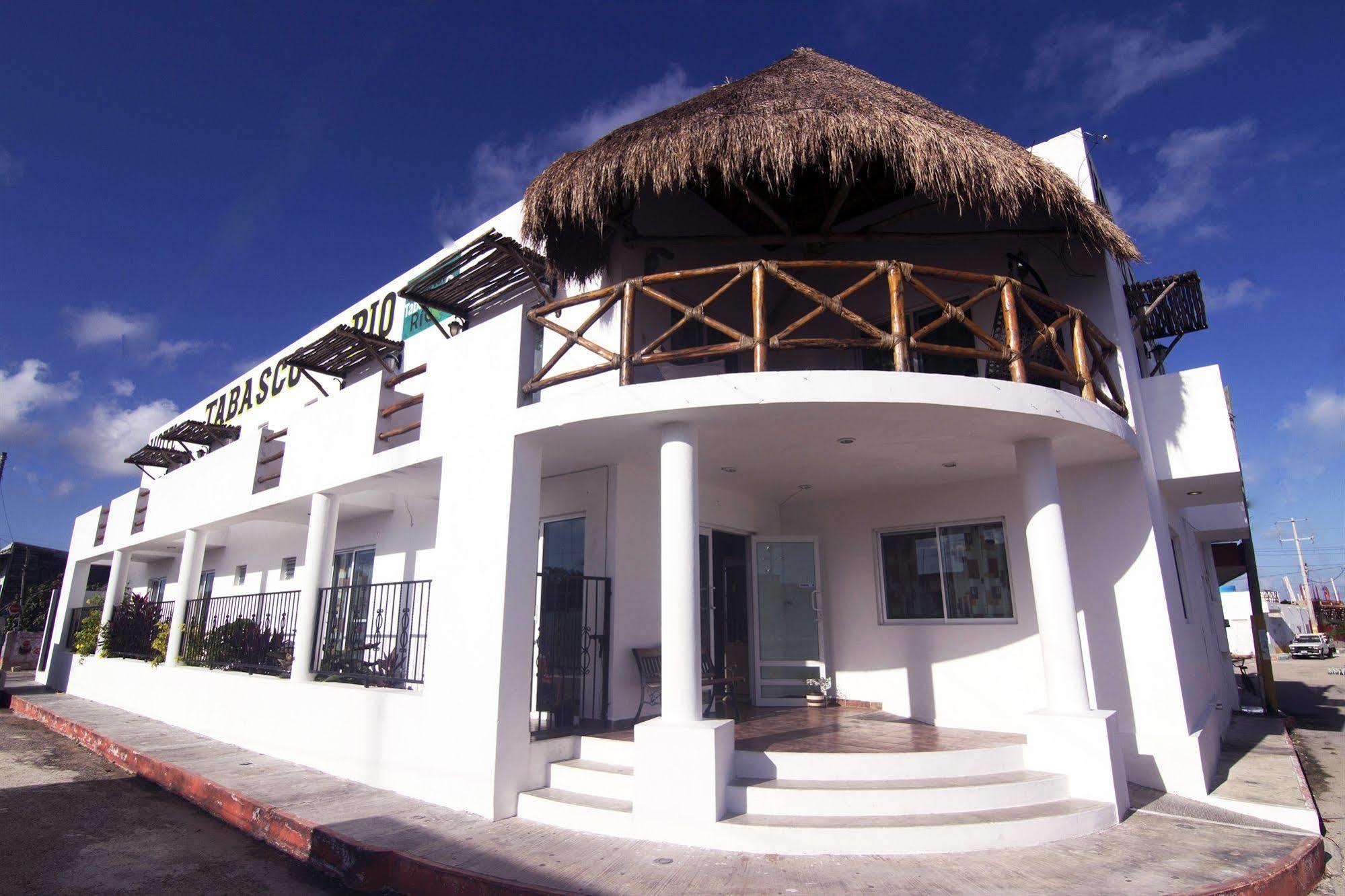 Hotel Tabasco Rio Рио-Лагартос Экстерьер фото